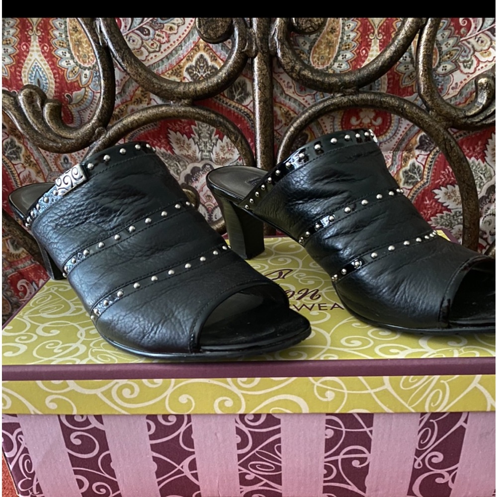 Brighton Terri heels, black color, SZ 9.5
